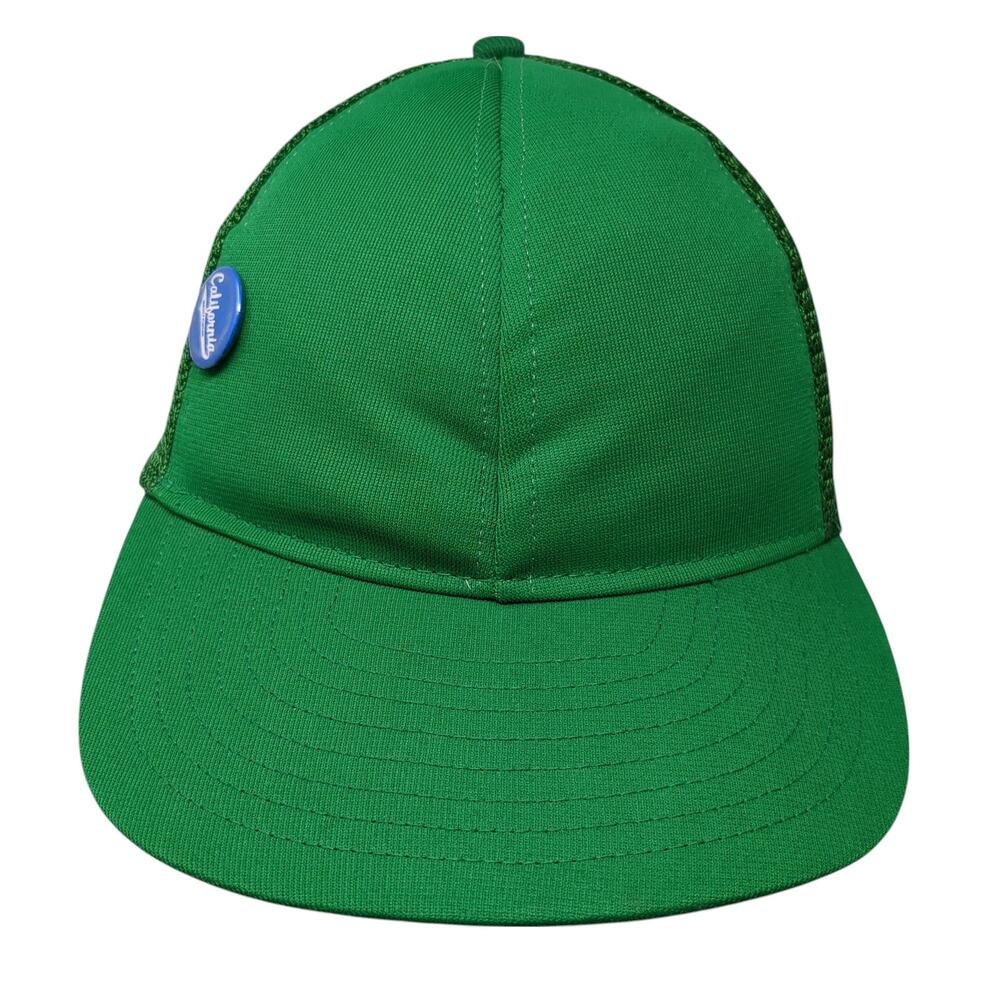 California Snapback Trucker Hat Green XL Adjustable Premier E. Rutherford